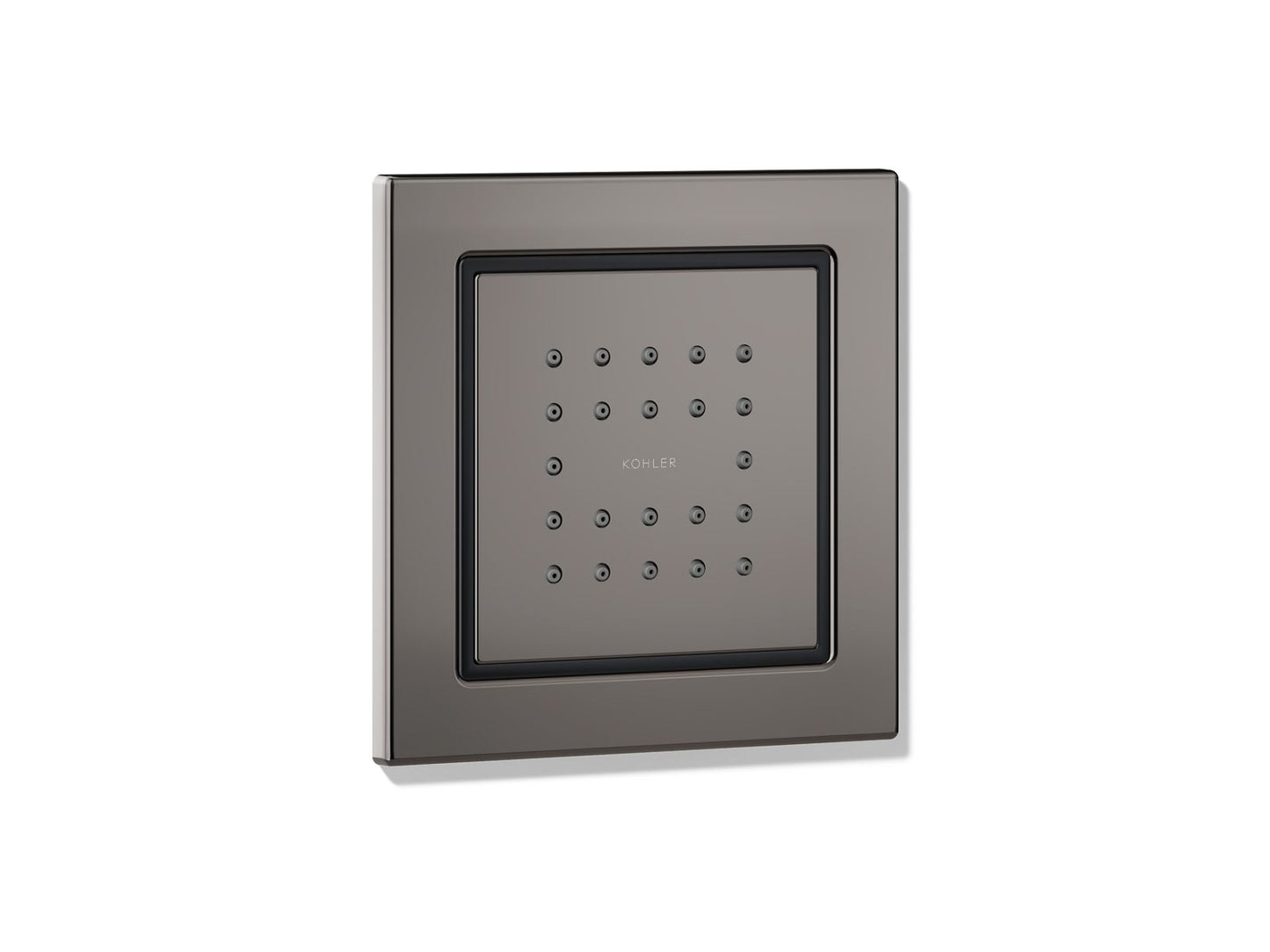 KOHLER WaterTile Square 22-nozzle single-function body spray, 2.5 gpm