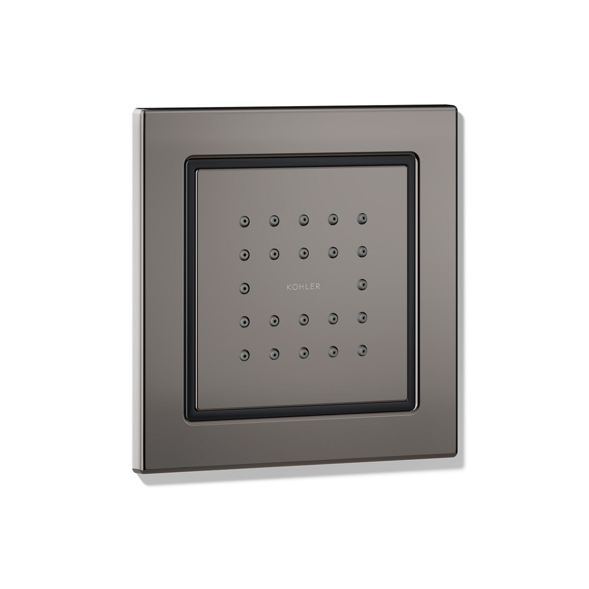 KOHLER WaterTile Square 22-nozzle single-function body spray, 2.5 gpm