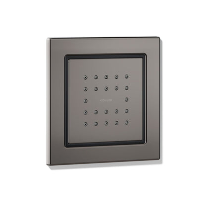 KOHLER WaterTile Square 22-nozzle single-function body spray, 2.5 gpm