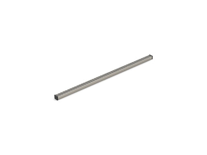 KOHLER K-80654 2-1/2" x 48" linear drain grate with lattice pattern