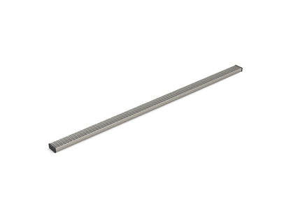KOHLER K-80655 2-1/2" x 60" linear drain grate with lattice pattern