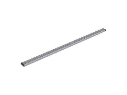 KOHLER K-80655 2-1/2" x 60" linear drain grate with lattice pattern