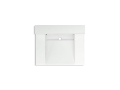 KOHLER K-81024-BSS Constellation 30" wall-mount lavatory system with backsplash
