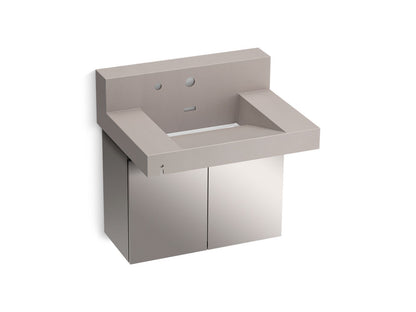 KOHLER K-81024-BSS Constellation 30" wall-mount lavatory system with backsplash