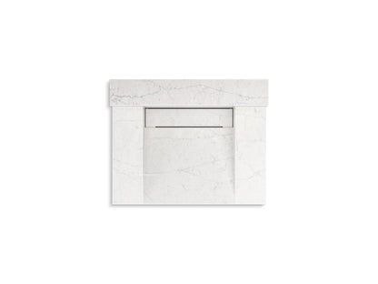 KOHLER K-81024-BSS Constellation 30" wall-mount lavatory system with backsplash