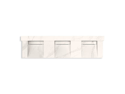 KOHLER K-81026-BPW Constellation 90" wall-mount basin lavatory system with backsplash