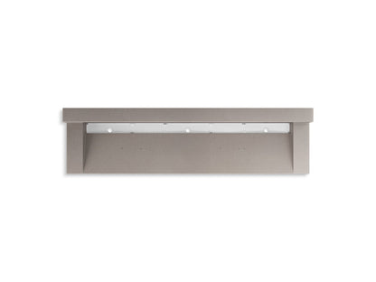 KOHLER K-81028-BPW Constellation 90" wall-mount trough lavatory system with backsplash
