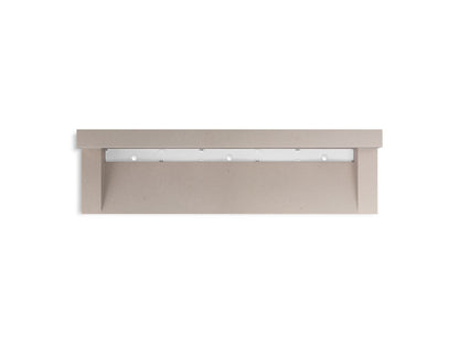 KOHLER K-81028-BSS Constellation 90" wall-mount trough lavatory system with backsplash
