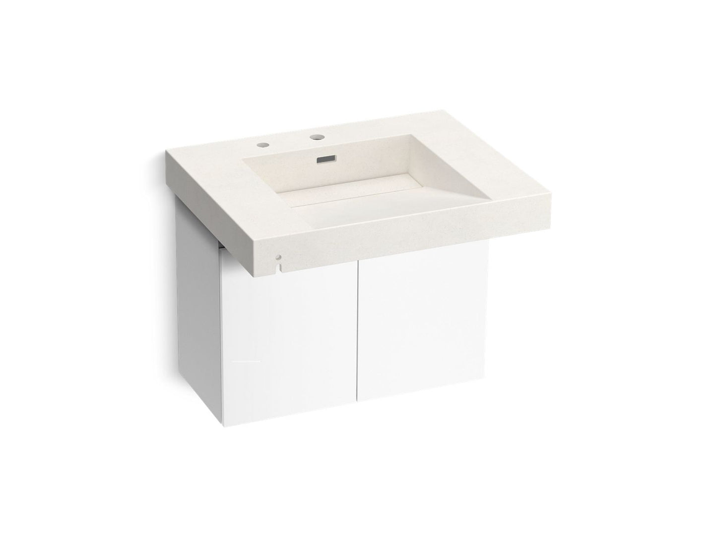KOHLER K-81029-BPW Constellation 30" wall-mount lavatory system