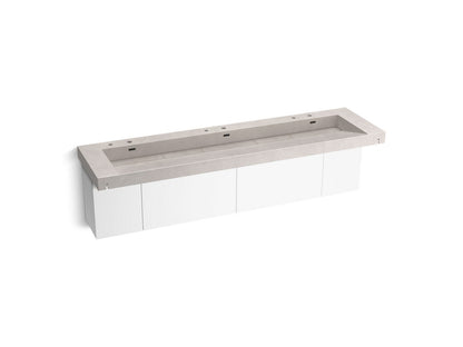KOHLER K-81030-BPW Constellation 60" wall-mount basin lavatory system