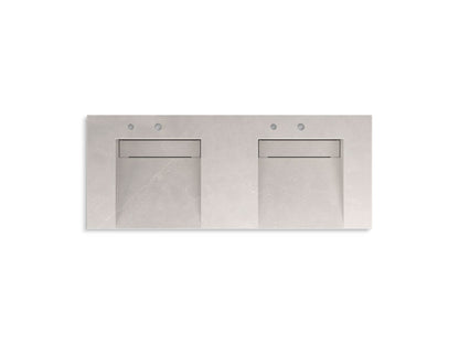 KOHLER K-81030-BPW Constellation 60" wall-mount basin lavatory system