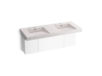 KOHLER K-81030-BPW Constellation 60" wall-mount basin lavatory system