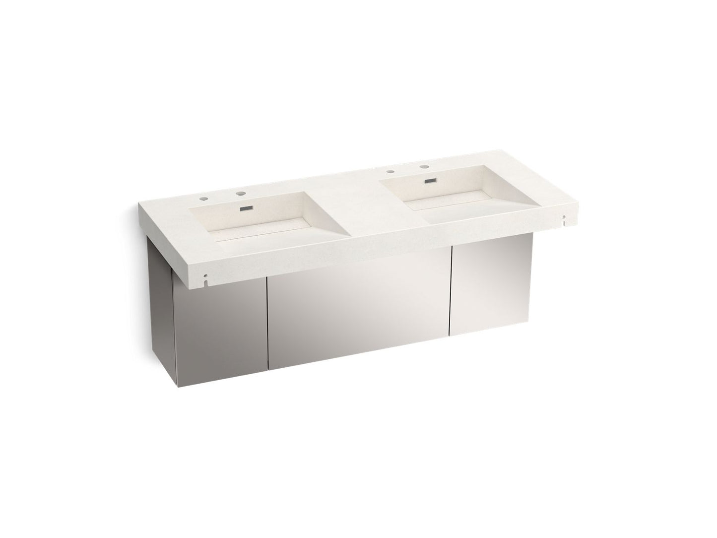 KOHLER Constellation™ 60" wall-mount basin lavatory system