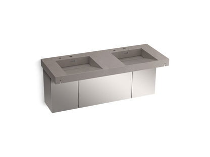 KOHLER Constellation™ 60" wall-mount basin lavatory system