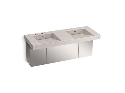 KOHLER Constellation™ 60" wall-mount basin lavatory system