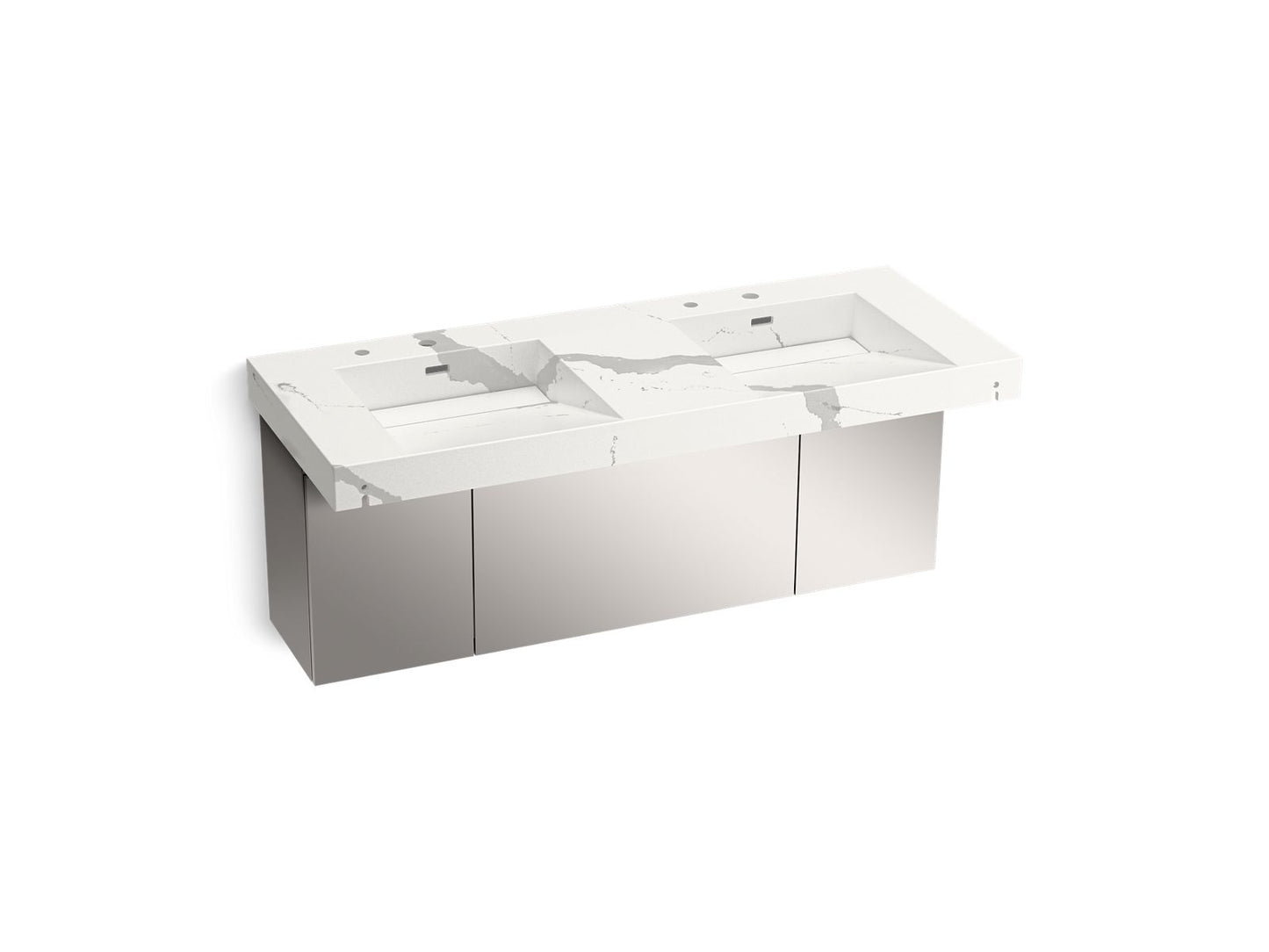 KOHLER Constellation™ 60" wall-mount basin lavatory system