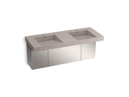 KOHLER Constellation™ 60" wall-mount basin lavatory system