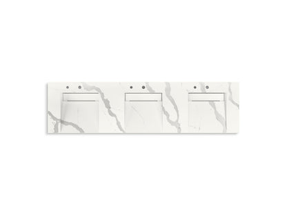 KOHLER K-81031-BPW Constellation 90" wall-mount basin lavatory system