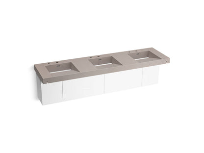 KOHLER K-81031-BPW Constellation 90" wall-mount basin lavatory system