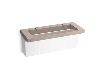 KOHLER K-81032-BPW Constellation 60" wall-mount trough lavatory system