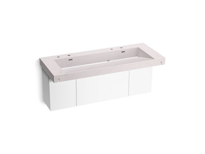 KOHLER K-81032-BPW Constellation 60" wall-mount trough lavatory system