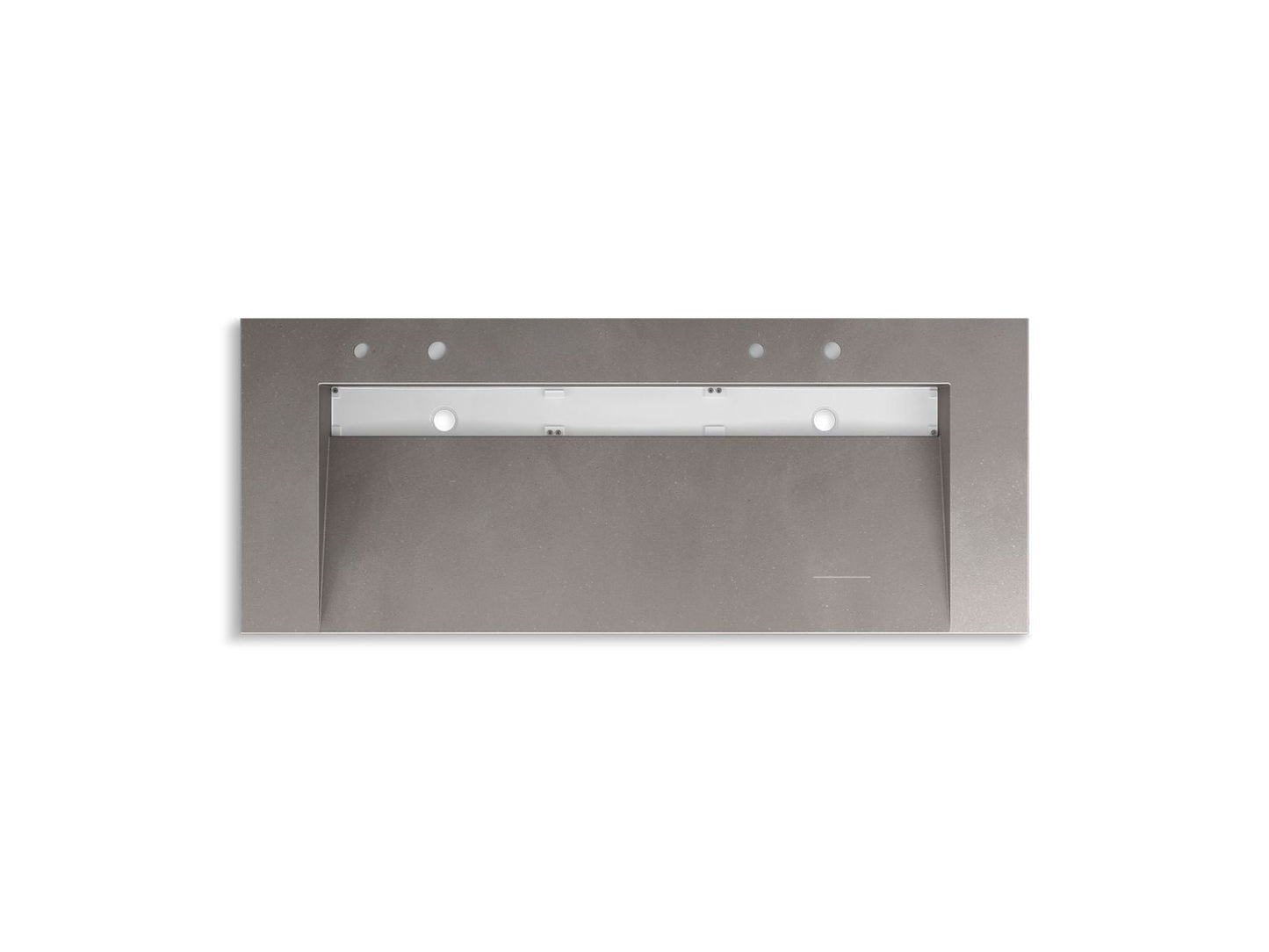 KOHLER K-81032-BSS Constellation 60" wall-mount trough lavatory system