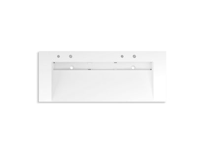 KOHLER K-81032-BSS Constellation 60" wall-mount trough lavatory system