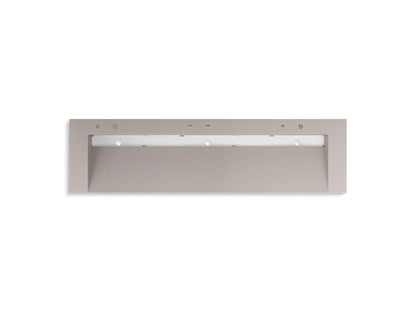 KOHLER K-81033-BSS Constellation 90" wall-mount trough lavatory system