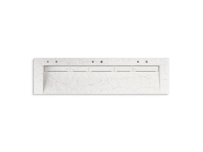 KOHLER K-81033-BSS Constellation 90" wall-mount trough lavatory system