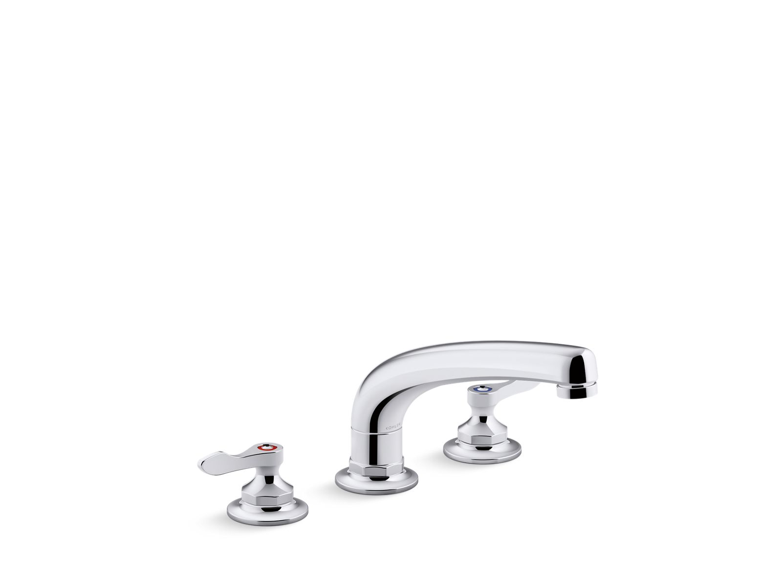 KOHLER K-815T20-4AHA Triton Bowe 1.5 gpm kitchen sink faucet with 8-3/16" swing spout, aerated flow and lever handles,...