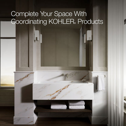 KOHLER Verticyl 42-1/2" rectangular undermount bathroom sink