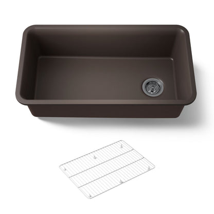 KOHLER K-8206 Cairn 33-1/2" undermount single-bowl kitchen sink