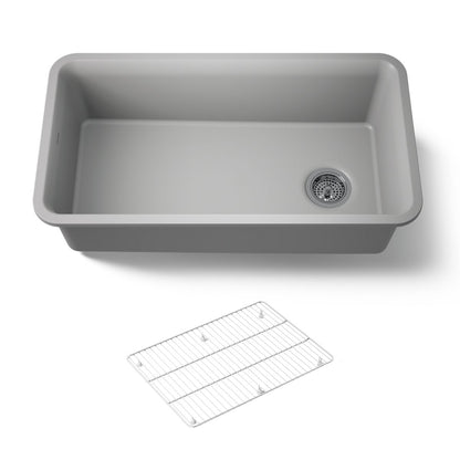 KOHLER K-8206 Cairn 33-1/2" undermount single-bowl kitchen sink
