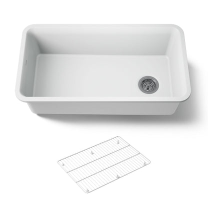 KOHLER K-8206 Cairn 33-1/2" undermount single-bowl kitchen sink