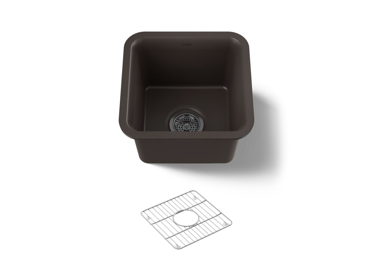 KOHLER K-8223 Cairn 15-1/2" undermount bar sink