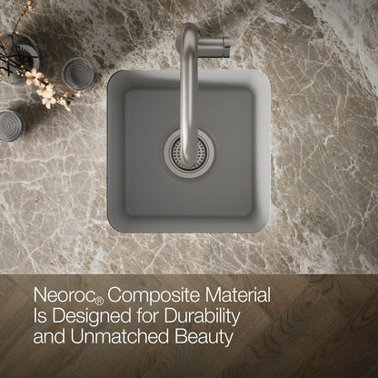 KOHLER K-8223 Cairn 15-1/2" undermount bar sink