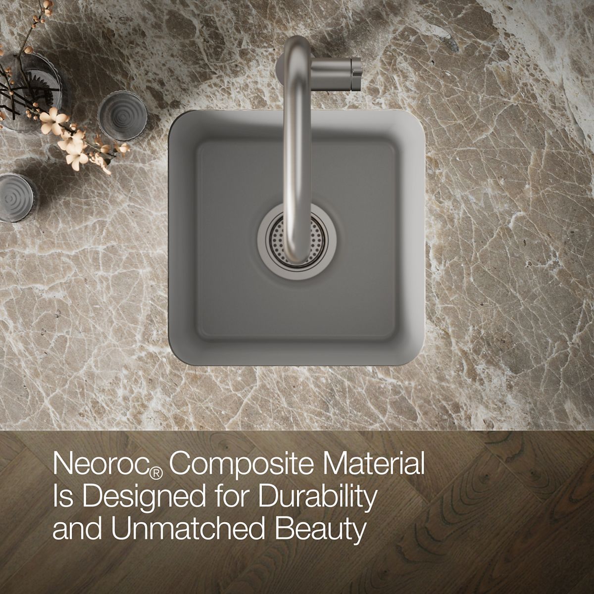 KOHLER K-8223 Cairn 15-1/2" undermount bar sink