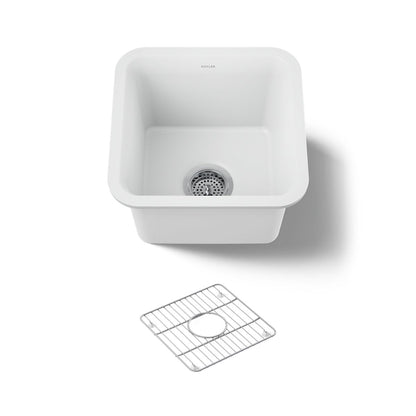 KOHLER K-8223 Cairn 15-1/2" undermount bar sink