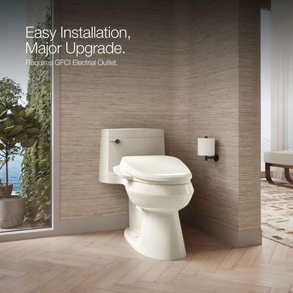 KOHLER K-8298 PureWash E590 Elongated bidet toilet seat
