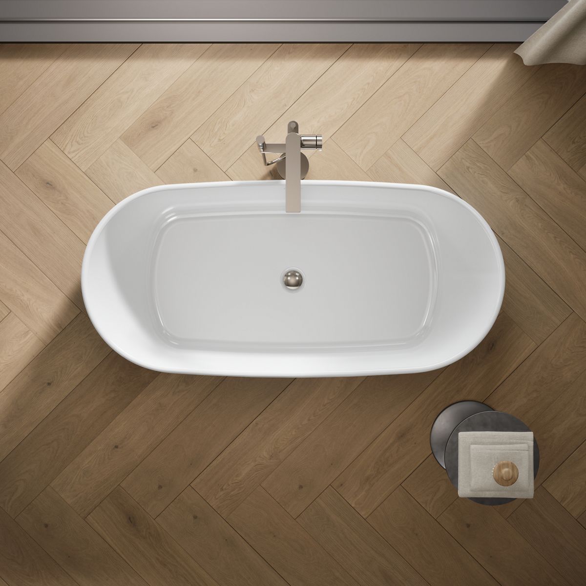 KOHLER K-8335 Ceric 60" x 29" freestanding bath