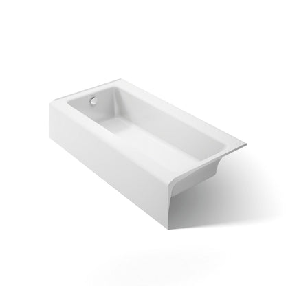 KOHLER K-837 Bellwether 60" x 30-1/4" alcove bath, left drain