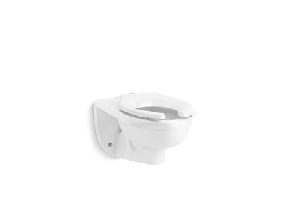 KOHLER K-84325 Kingston Ultra Wall-mount top spud flushometer bowl