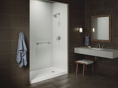 KOHLER K-8458 Rely 60" x 32" alcove shower base, right drain