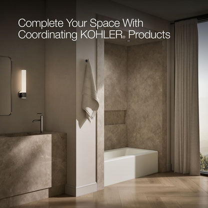 KOHLER K-847 Bellwether 66" x 32" alcove bath, left drain