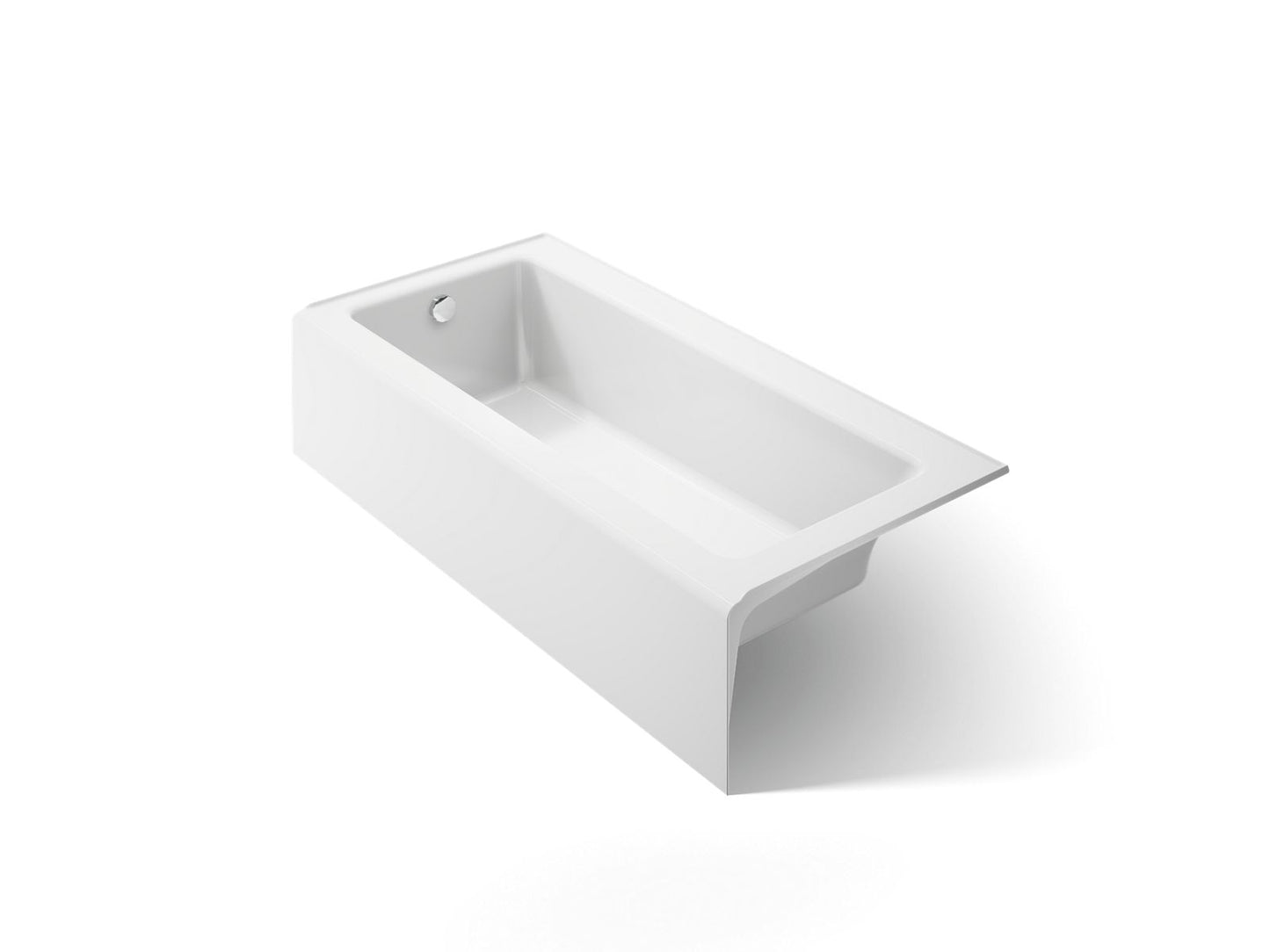 KOHLER K-847 Bellwether 66" x 32" alcove bath, left drain