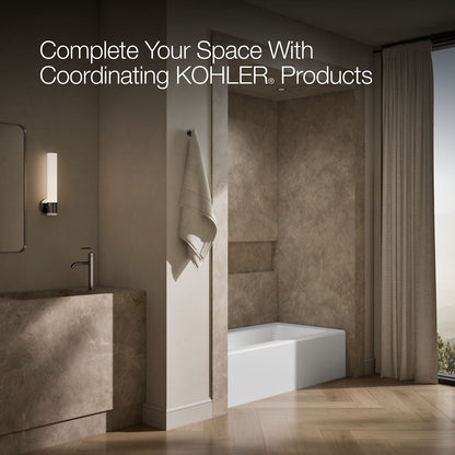 KOHLER K-847 Bellwether 66" x 32" alcove bath, left drain
