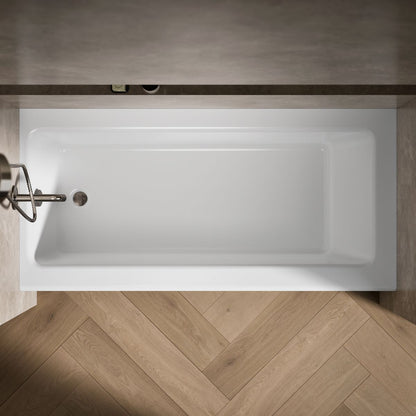 KOHLER K-847 Bellwether 66" x 32" alcove bath, left drain