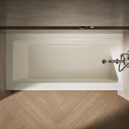 KOHLER K-848 Bellwether 66" x 32" alcove bath, right drain