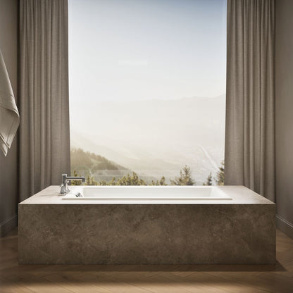 KOHLER K-850 Tea-for-Two 60" x 32" drop-in bath
