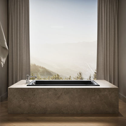 KOHLER K-850 Tea-for-Two 60" x 32" drop-in bath